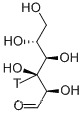 Molecular Structure of 2535-38-8 (GLUCOSE, D-[3-3H]-)